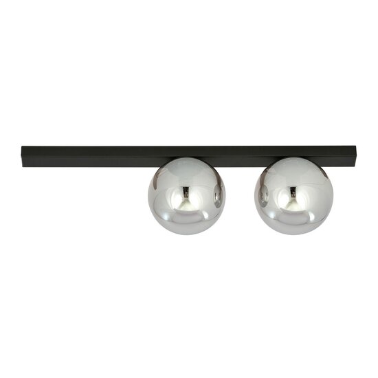 Emibig Emibig FIT 2 BLACK/GRAFIT - Lampe de plafond minimaliste pour tous les espaces