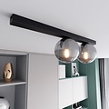 Emibig Emibig FIT 2 BLACK/GRAFIT - Minimalist ceiling lamp for modern interiors