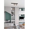 Emibig Emibig FIT 2 BLACK/GRAFIT - Lampe de plafond minimaliste pour tous les espaces