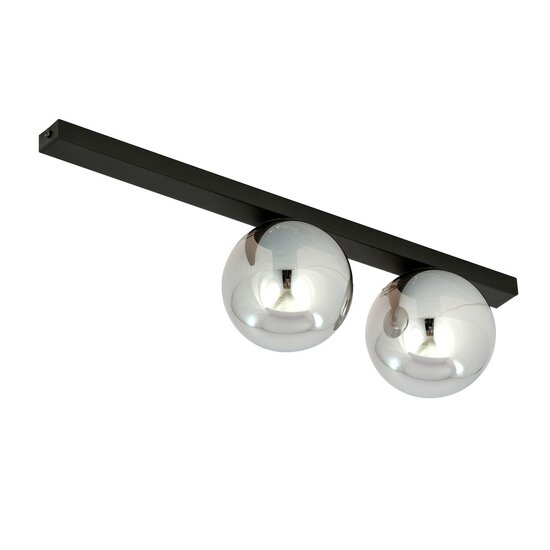Emibig Emibig FIT 2 BLACK/GRAFIT - Lampe de plafond minimaliste pour tous les espaces