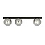 Emibig Emibig FIT 3 BLACK/GRAFIT - Minimalistische Deckenlampe für jeden Raum
