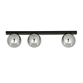 Emibig Emibig FIT 3 BLACK/GRAFIT - Lampe de plafond minimaliste pour tous les espaces