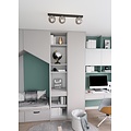 Emibig Emibig FIT 3 BLACK/GRAFIT - Minimalistische Deckenlampe für jeden Raum