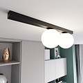 Emibig Emibig FIT 2 BLACK/OPAL - Minimalistische Deckenlampe für jeden Raum