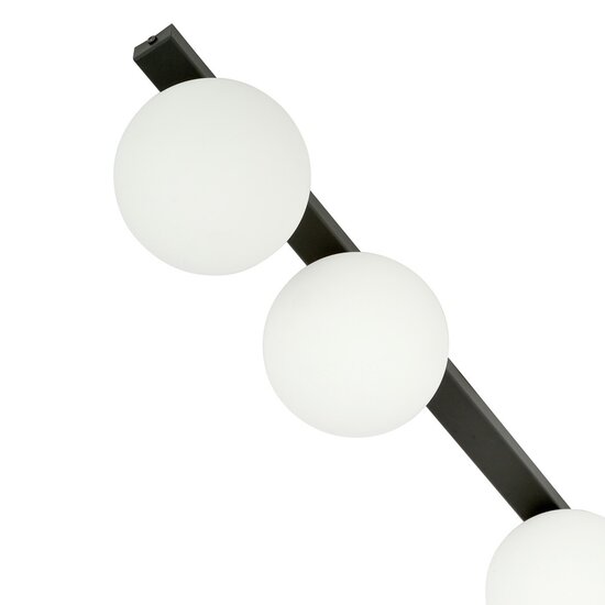 Emibig Emibig FIT 3 BLACK/OPAL - Minimalistische Deckenlampe für jeden Raum