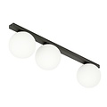 Emibig Emibig FIT 3 Zwart/Opal - Minimalistische Plafondlamp voor Elke Ruimte