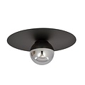 Emibig Emibig SOLAR 1 BLACK/GRAFIT - Minimalist ceiling lamp for any space