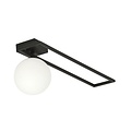 Emibig Emibig IMAGO 1C NOIR/OPAL - Lampe de plafond minimaliste pour tous les espaces