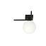 Emibig Emibig IMAGO 1G BLACK/OPAL - Minimalist ceiling lamp for any space