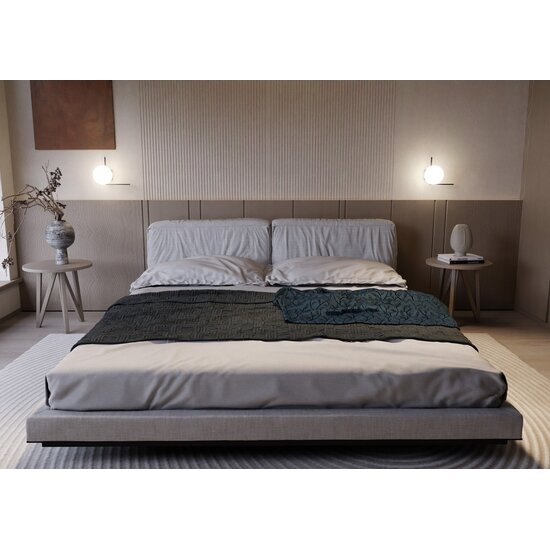 Emibig Emibig IMAGO 1G BLACK/OPAL - Lampe de plafond minimaliste pour tous les espaces