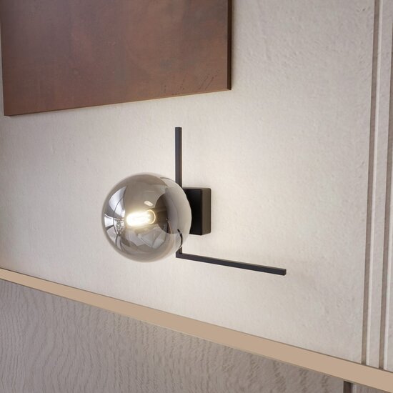 Emibig Emibig IMAGO 1G BLACK/GRAFIT - Minimalist ceiling lamp for modern interiors