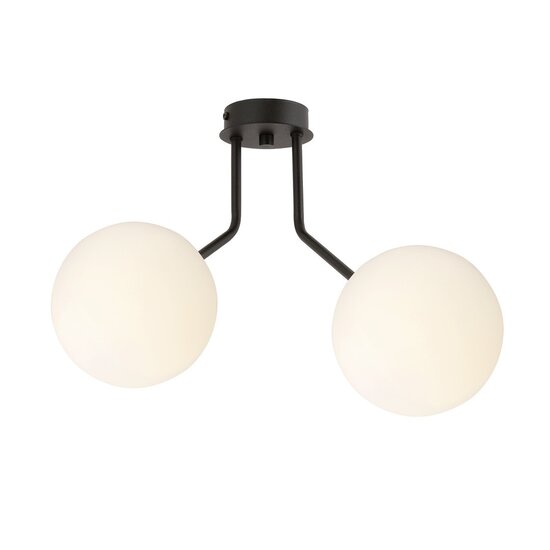 Emibig Emibig NOVA 2 BLACK/OPAL - Stilvolle Deckenlampe für Ihr Zuhause