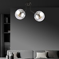Emibig Emibig NOVA 2 Schwarz/Grafit - Stilvolle Deckenlampe für jedes Zuhause