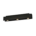 Emibig Emibig KENNO 3 BLACK - Minimalist ceiling lamp for a modern look