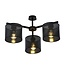 Emibig Emibig JORDAN 3 BLACK - Industrial ceiling lamp for a modern look