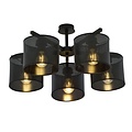 Emibig Emibig JORDAN 5 BLACK - Stilvolle industrielle Deckenlampe