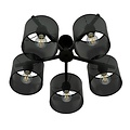 Emibig Emibig JORDAN 5 BLACK - Stilvolle industrielle Deckenlampe
