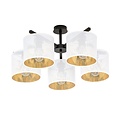 Emibig Emibig JORDAN 5 WHITE/GOLD - Stylish Industrial Pendant Light