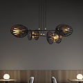 Emibig Emibig PLAYA 4 BLACK - Lampe suspendue moderne pour un look élégant