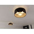 Emibig Emibig ASTON 3 BLACK/GOLD - Stijlvolle plafondlamp voor elke ruimte