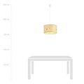 Emibig Emibig ASTON 1 CORK Hanglamp - Bohemian stijl voor een warme sfeer