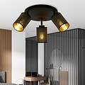 Emibig Emibig BRONX 3 PREMIUM BLACK - Stylish Industrial Ceiling Lamp