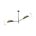 Emibig Emibig VENE 2 BLACK/GOLD - Moderne plafondlamp voor een stijlvol interieur