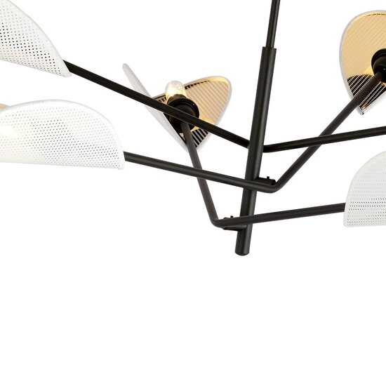 Emibig Emibig VENE 6 White/Gold - Modern ceiling lamp for a stylish look