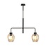 Emibig Emibig LUKKA 2 Black/Amber - Modern Pendant Lamp for Stylish Interiors