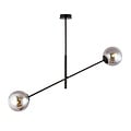 Emibig Emibig LINEAR 2 BLACK/GRAFIT - Moderne hanglamp voor elke ruimte
