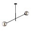 Emibig Emibig LINEAR 2 BLACK/GRAFIT - Moderne hanglamp voor elke ruimte