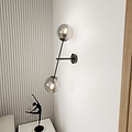 Emibig Emibig LINEAR K2 BLACK/ GRAPHITE - Modern wall lamp for any space