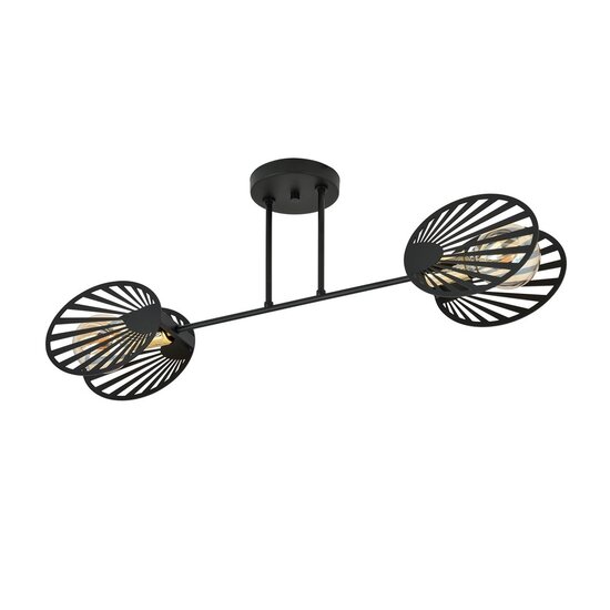 Emibig Emibig TALIA 2 BLACK - Modern ceiling lamp for a stylish look