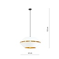 Emibig Emibig PIANO 1 WHITE/GOLD Pendant Lamp - Modern design for any space