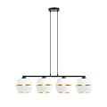 Emibig Emibig PIANO 4 WHITE/GOLD - Modern pendant lamp for any space