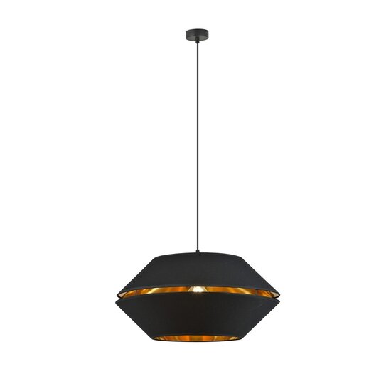 Emibig Emibig PIANO 1 NOIR/OR - Lampe suspendue moderne pour tous les espaces