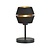 Emibig Emibig PIANO LN BLACK/GOLD Lampe de Table