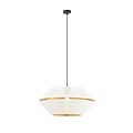 Emibig Emibig MALIA 1 Wit/Goud - Moderne Hanglamp voor een Stijlvolle Interieur