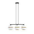 Emibig Emibig MALIA 3 Wit/Goud - Moderne Hanglamp voor een Stijlvolle Sfeer