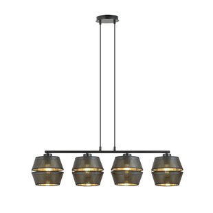 Emibig MALIA 4 Black/Gold Pendant Lamp