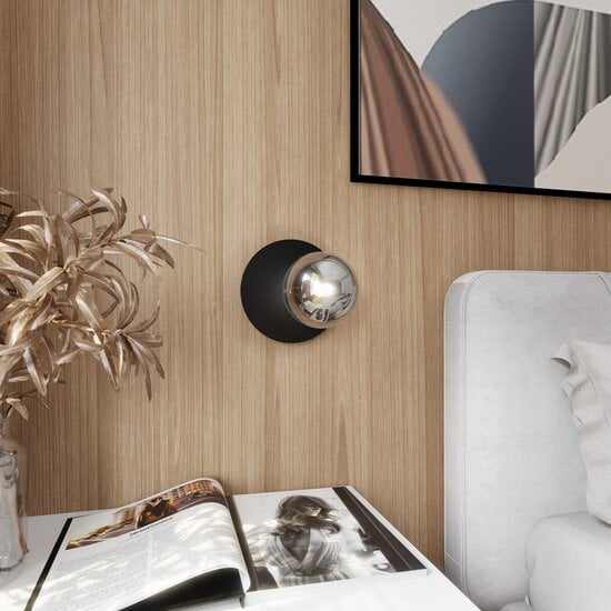 Emibig Emibig OSLO K1 BLACK/GRAFIT - Stylish wall lamp for any space