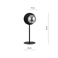 Emibig Emibig OSLO LN BLACK/GRAPHITE Table Lamp - Scandinavian design for any space
