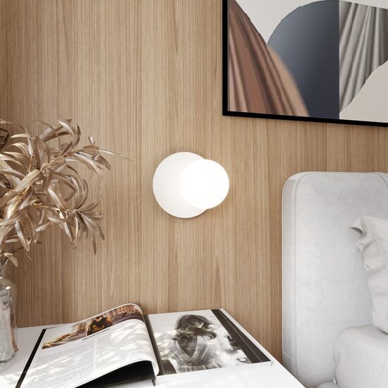 Emibig Emibig OSLO K1 Witte Wandlamp - Scandinavisch Design voor elke Ruimte