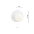 Emibig Emibig OSLO K1 WHITE/OPAL - Beleuchten Sie Ihren Raum mit skandinavischem Stil