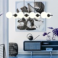 Emibig Emibig RORY 8 OPAL - Lampe suspendue moderne pour intérieurs élégants