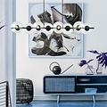Emibig Emibig RORY 8 TRANSPARENT - Modern pendant lamp for a stylish ambiance