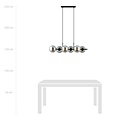 Emibig Emibig RORY 6 GRAFIT - Lampe suspendue moderne pour un éclairage élégant