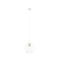 Emibig Emibig GINO 1 WHITE/GOLD Pendant Lamp - Stylish Industrial Lighting
