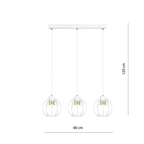 Emibig Lámpara colgante AJAX 3 de Emibig - Iluminación industrial elegante