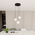 Emibig Emibig ROYAL 3 BL Hanglamp - Retro stijl met een moderne twist